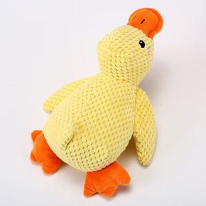 Juguete de Peluche Suave con Forma de Pato, Resistente a Mordidas, para Perros Pequeños y Medianos, Alivia el Aburrimiento y Ayuda a Dormir - Product Image 5