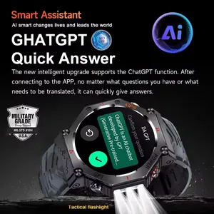 W20 มินิสปอร์ตสมาร์ทวอทช์ไฟฉาย LED GPS ติดตามการออกกำลังกายเครื่องวัดอัตราการเต้นของหัวใจการโทรผ่านบลูทูธเข้ากันได้กับแอนดรอยด์และ iOS - Product Image 2