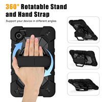 Étui de tablette portable B2B avec support pivotant robuste et protection contre les chutes pour Samsung Tab A9/Galaxy Tab A11 8,7 pouces, idéal pour le bureau, les voyages et les affaires