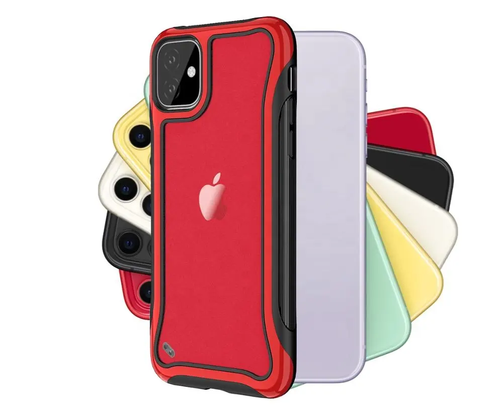 golpes a prueba de 3 en 1 tpu + funda de pc para iPhone/11/iphone x resistente cubierta 2019 nuevo móvil teléfono caso