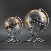Globe terrestre transparent Huizhou Wellfun avec projecteur LED holographique 3D, cadeau de Noël
