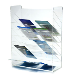 Organizador de Maquillaje y Cosméticos con Estantes Acrílicos de Diseño para Mostrador - Product Image 1