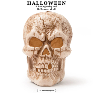 Novità per il Commercio Transfrontaliero: Ornamento Decorativo di Halloween con Teschio Luminoso Retrò da 55 Pollici, Bestseller - Product Image 1