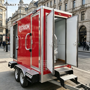 Fully Equipped Durable Mobile Restroom Luxury Portable DOT VIN Event Toilet <b>Trailer</b> - Product Image 4