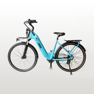 <span class=keywords><strong>Bicicleta</strong></span> eléctrica híbrida City con ruedas de aleación 700C Rack de <span class=keywords><strong>suspensión</strong></span> delantera y guardabarros - Product Image 1
