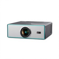 Projecteur intelligent LED A9 Pro 1080P 8K avec décodage hybride, cinéma maison portable avec 800 lumens