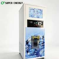 Distributeur de glace sans surveillance 24h/24 et 7j/7, production quotidienne de 200 kg, distributeur de glace en libre-service, machine à glace commerciale extérieure pour station-service