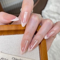 Nouveauté 2026 : Faux ongles à presser en ABS, courts, forme amande, noirs, style Citrouille Halloween Gothique Sinistre, confortables et à ajustement naturel, avec support pour échantillonnage rapide