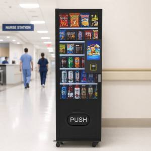Máquina Expendedora Inteligente de Nuevo Estilo para Bebidas Frías y Aperitivos, Distribuidor Automático con NFC, Pago Sin Contacto, CE <span class=keywords><strong>Francia</strong></span> Europa - Product Image 1