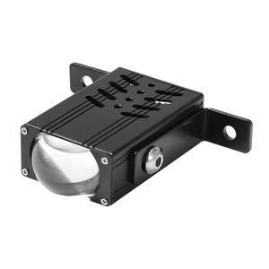 Đèn pha <span class=keywords><strong>LED</strong></span> siêu mỏng, giấu kín, tích hợp đèn flash, trợ sáng trắng vàng, dành cho xe tải, xe máy độ, điều khiển từ xa, 12V - Product Image 1