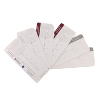 Imprimante de billets d'avion personnalisés en papier couché fantaisie avec impression offset et format sur mesure