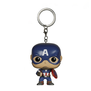 OEM Custom Personalized Cartoon Anime Phone Keychain 3D Plastic PVC Charm Anime Action Keychains for Kids
