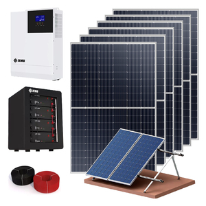 Potente Sistema Solare Off-Grid per Energia Sostenibile in Aree Remote, Adatto alle Esigenze Energetiche, Affidabile e Stabile - Product Image 2