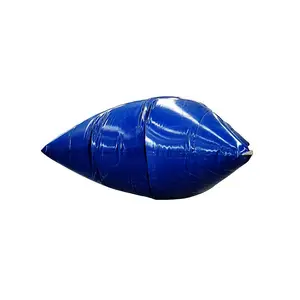 PVC 코팅 직물 풍선 방광 플라스틱 대형 베개 유연한 물 저장 가방