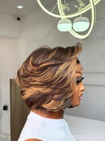 Perruques en gros sans colle, courtes, bon marché, avec fermeture en dentelle frontale, perruques en cheveux humains bruts, coupe courte, bob, pixie, pour femmes noires