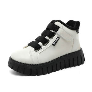 أحذية نسائية كاجوال للكاحل YB9028، أحذية شتوية جديدة مقاومة للماء مبطنة بالفرو مع رباط، متعددة الاستخدامات للخريف - Product Image 5