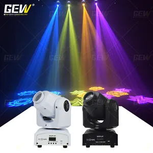 GEVV stage beam lights 10w 30w 60w 90w mini led dmx moving head gobo spot light for night club