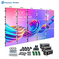 Pantalla LED de Alquiler P2.5 2.9 P3.91 de Fácil Instalación para Eventos, Fondo de Escenario, Pantalla para Interiores y Exteriores, para Conciertos