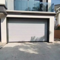Porte à enroulement en alliage d'aluminium 6063-T5, revêtement poudré, électrique, pour usage commercial et résidentiel