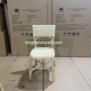 Silla Infantil de Ratán Hecha a Mano al por Mayor para Alquiler en Fiestas, Muebles Infantiles de Material Ecológico Natural para Eventos - Product Image 5