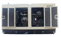 Générateur diesel silencieux triphasé 20 kW 30 kVA 50 kVA 100 kVA 150 kVA 250 kW alimenté par Weichai 1800 tr/min haute efficacité