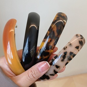 Large Acrylic Resin Rectangle Barrette & Hair Clips 9.5cm High Quality Unisex Fashion Hair <b>Accessories</b> for <b>Wedding</b> - Product Image 2