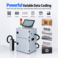 Machine d'impression à jet d'encre à code variable D7100, équipement d'impression haute résolution pour le marquage des numéros de lots de produits