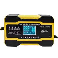 Chargeur de batterie intelligent 12V 24V Charge rapide Gel de réparation d'impulsions Alimentation de batterie de voiture au plomb-acide