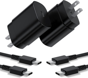 Cargador Tipo C de 25W PD USB <span class=keywords><strong>Carga</strong></span> Rápida 5V/3A Salida OTP para Samsung S23 S22 S21 S20 Note 20 10 9 8 <span class=keywords><strong>Pixel</strong></span> <span class=keywords><strong>6</strong></span> 5 4 <span class=keywords><strong>Pro</strong></span> XL - Product Image 1