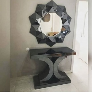 Hot Sale Smoke <strong>Grey</strong> Mirrored Furniture <strong>Coffee</strong> <strong>Table</strong> - Product Image 4