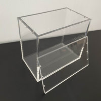 Boîte de présentation en acrylique Jihong avec couvercle magnétique, design moderne et poli, idéale pour les cadeaux