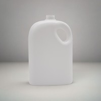 Bouteille de détergent à lessive en plastique 2L avec logo personnalisé avec poignée pour bouteille de liquide à lessive pour vêtements