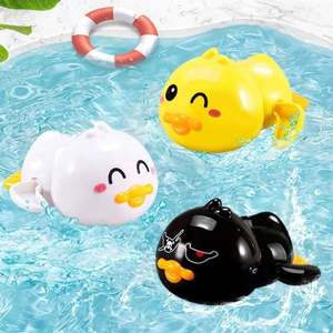 Jouets de bain pour bébé, tortue de bain pour tout-petits, tortue nageuse mignonne, jouet aquatique classique à remonter pour piscine et plage, pour enfants, pour jouer dans l'eau - Product Image 2