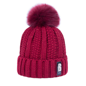 Russe Chaud <span class=keywords><strong>Sport</strong></span> Femmes Enfants Hommes Fourrure D'hiver Pour Enfants Tricoté Chapeaux Casquettes - Product Image 5