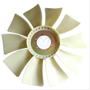 245-9343 245-9344 2459343 2459344 Pale de ventilateur 10 pales 6 <span class=keywords><strong>trous</strong></span> pour moteur C6.4, pièces d'excavatrice E320D E320C E323D E325D - Product Image 1