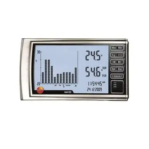 testo 623热湿度计准确可靠地测量室内温度和湿度。