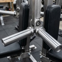 Machine de musculation à colonne double réglable pour hôtels et salles de sport, usage intensif