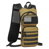 Gilet d'hydratation 3L tendance pour la randonnée, la course à pied et le cyclisme - Sac à dos isolé avec doublure en PVC et poche à eau en TPU