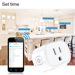 AGSHOME <span class=keywords><strong>Prise</strong></span> intelligente Zigbee US, fiches de <span class=keywords><strong>prise</strong></span> intelligente 16A/2400W, <span class=keywords><strong>prise</strong></span> intelligente fonctionne avec <span class=keywords><strong>Philips</strong></span> <span class=keywords><strong>Hue</strong></span>, EWelink, Alexa, Hey Google - Product Image 3