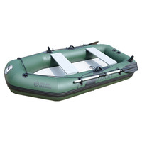 Bateau gonflable 3 places B230-3, kayak gonflable, annexe en caoutchouc, procédé de soudure thermique sans colle pour la pêche en lac, rivière, océan