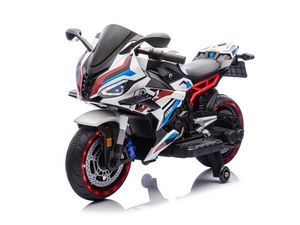 Motocicleta Eléctrica para Niños de 12v, Tamaño Grande, de <span class=keywords><strong>Dos</strong></span> Ruedas, para Niños de 2 a 7 Años, Juguete para Bebés - Product Image 4