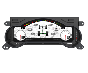Android Carplay GPS navegación LCD grupo de instrumentos digitales con pantalla táctil Radio y MP3 para <span class=keywords><strong>Toyota</strong></span> <span class=keywords><strong>FJ</strong></span> 2020-2024 - Product Image 4