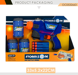 Pistolet à balles pour enfants, jouet en mousse eva, airsoft, 8 pièces, tir à air, nouvelle collection, - Product Image 5