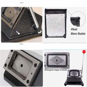 Factory Sales Manual Badge Cutting Id Pvc 86*54 Business Card <b>Cutter</b> <b>Machine</b> - Product Image 4