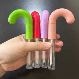 Envase de Brillo Labial Infantil Vacío ISMAN, Envase Cosmético para Regalos de Navidad, Tubo de Brillo Labial con Forma de Bastón de Caramelo de 8 ml - Product Image 3