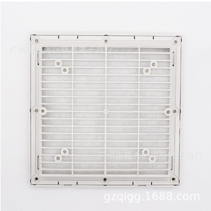 Couvercle de filtre de ventilation ZL-804, persiennes de ventilateur de refroidissement de 15 cm pour châssis de rack de serveur, boîte électrique, matériau ABS anti-poussière - Product Image 1