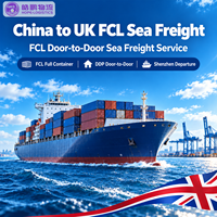 Agent maritime Chine-Royaume-Uni, transitaire maritime DDP, services logistiques porte-à-porte pour le transport de marchandises import-export