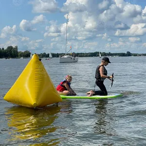 Новый дизайн надувной рыболовный буй для аквапарка Oem водные плавающие гонки маркеры воздушные буи