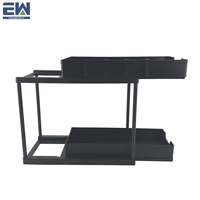 Étagère de rangement multifonctionnelle pour la cuisine sous l'évier Rangement double couche
