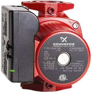 Bomba de Circulación Grundfos Ups26-150f 115V 1/2 Hp 3 Velocidades Hierro Fundido Para Uso en Interiores - Product Image 1
